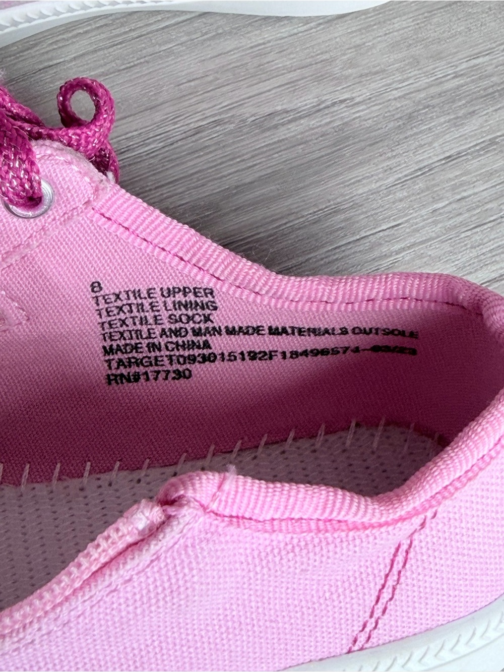 Billy Footwear Kids Shoes - Pink (8) - Picture 6 of 7